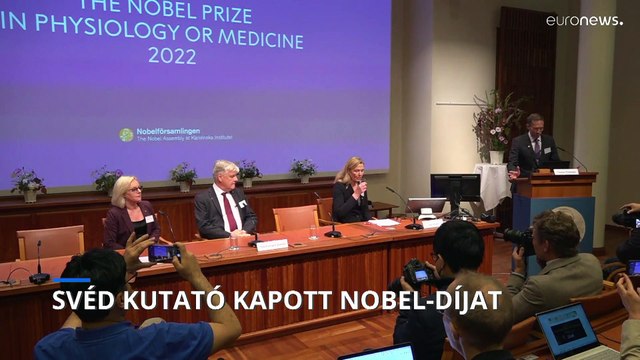 Svante Pääbo kapta a 2022-es orvosi-élettani kategória Nobel-díját