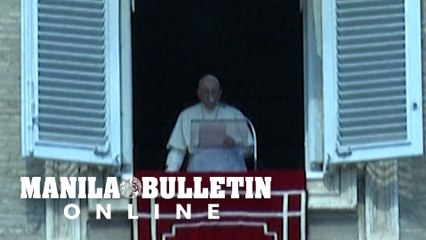 Pope appeals for immediate peace in Ukraine