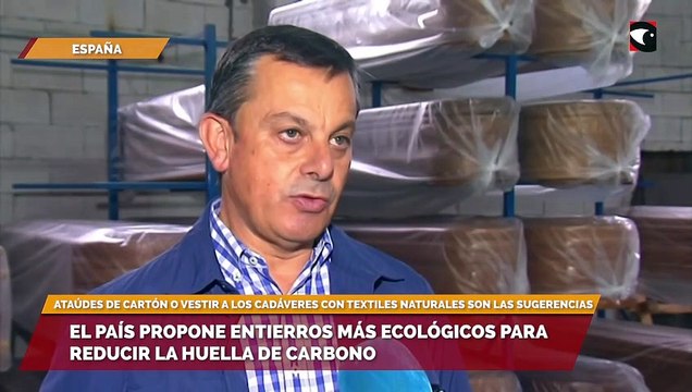 El país propone entierros más ecológicos para reducir la huella de carbono