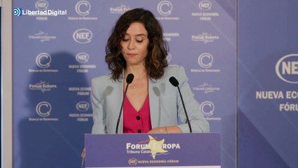 Ayuso carga contra el impuesto de Solidaridad ideado por el Gobierno