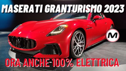 MASERATI GRANTURISMO 2023 | Ecco la nuova generazione, anche elettrica