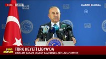 Dışişleri Bakanı Çavuşoğlu, Libya Başbakanı Dibeybe ile görüştü