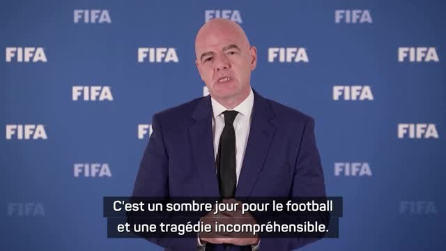Indonésie - Le président de la FIFA Gianni Infantino présente ses condoléances
