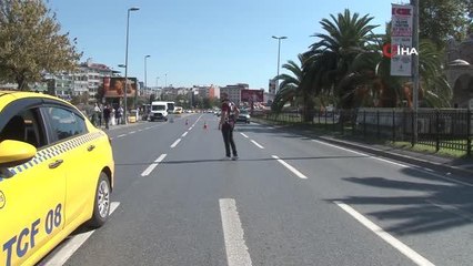 Fatih'te ticari taksilere yönelik denetim gerçekleştirildi