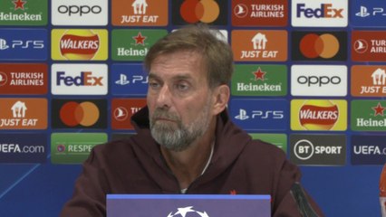 Klopp previews Liverpool - Rangers