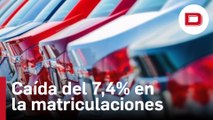 Las matriculaciones se hunden y acumulan una caída del 7,4 % en lo que va de año