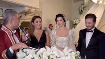 Merve Boluğur ile Mert Aydın evlendi; damadın arkadaşları, nikah töreni sırasında Müslüm Gürses şarkısı açtı