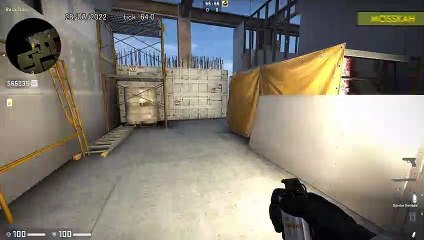 How to Smoke T Ramp on Vertigo, option 2 - CSGO
