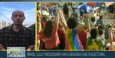 Lula y Bolsonaro compiten por la presidencia de Brasil en segunda vuelta