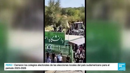 En Irán, la violencia en protestas por Mahsa Amini escala a recintos universitarios