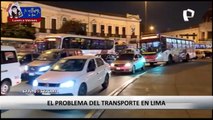 El problema del transporte: el reto que deberá asumir el  nuevo alcalde de Lima