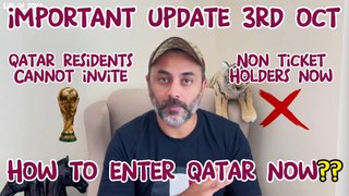 HAYYA UPDATE: Qatar Residents Can’t Invite Anyone. How You Can Still Enter Qatar During FIFA?