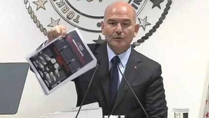 Canlı yayına CHP'nin raporuyla çıkan Soylu'dan Kılıçdaroğlu'na tepki: Bu liste teröristlerle dolu