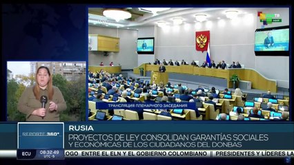 Rusia: Duma Estatal aprueba proyecto ley de adhesión de regiones del Donbás