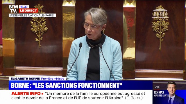 Élisabeth Borne sur les stocks de gaz: Nous sommes prêts à affronter cet hiver
