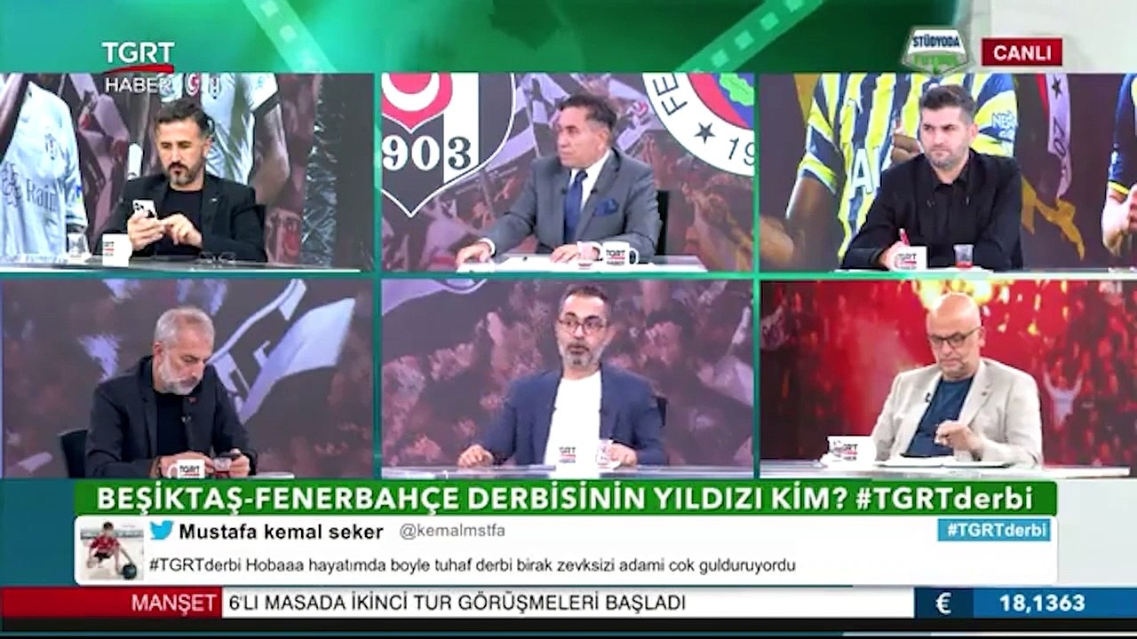 Ahmet Ercanlar: Beşiktaş, Fenerbahçe Karşısında 70 Dk. Diz Çöktü - Stüdyoda Futbol