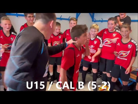 LES U15 FÊTENT LEUR VICTOIRE