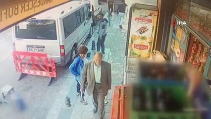 Son dakika haberleri... İstanbul'da film sahnelerini aratmayan silahlı çatışma kamerada