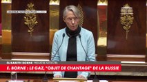 Elisabeth Borne : «Nous livrerons du gaz à nos partenaires, qui nous livreront de l’électricité en retour»