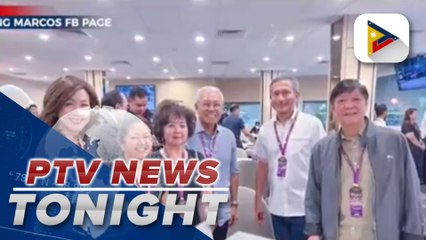 Pres. Marcos Jr. posts some photos of his ‘productive’ trip in Singapore