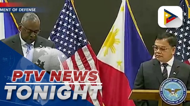 PH, U.S. reaffirm cooperation on security and military matters during DND OIC's visit to U.S. Defense Sec. Austin