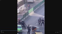 صور متداولة لقيام الأمن الإيراني بإطلاق النار وغاز على المحتجين في طهران