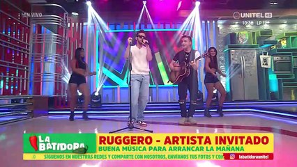 Ruggero deleitó al público de La Batidora con sus grandes éxitos, parte 1