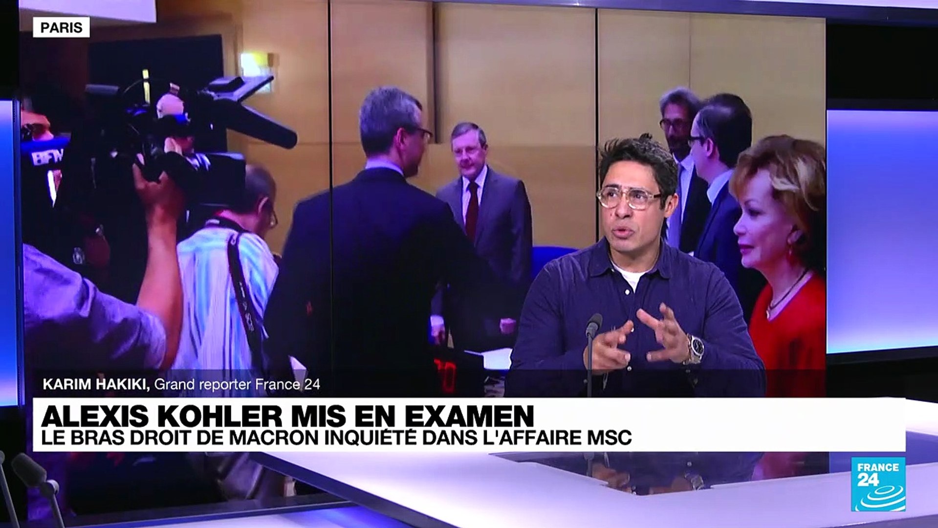 Affaire MSC : Alexis Kohler, le bras droit d'Emmanuel Macron, mis en examen  - Vidéo Dailymotion