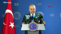 Bakan Çavuşoğlu Libya'da mevkidaşıyla ortak basın toplantısı düzenledi