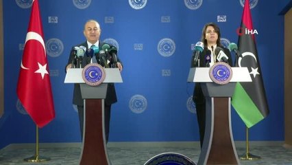 Son dakika haber | Bakan Çavuşoğlu: "Akdeniz'i barış denizine dönüştürme hususunda kararlılığımız tamdır""Üçüncü ülkelerin iki egemen ülkenin imzaladığı anlaşmaya...