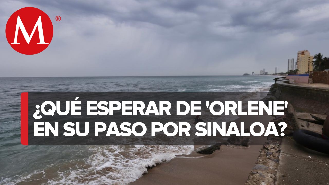 Orlene' toca tierra en Sinaloa como huracán categoría 1