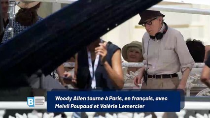Woody Allen tourne à Paris, en français, avec Melvil Poupaud et Valérie Lemercier