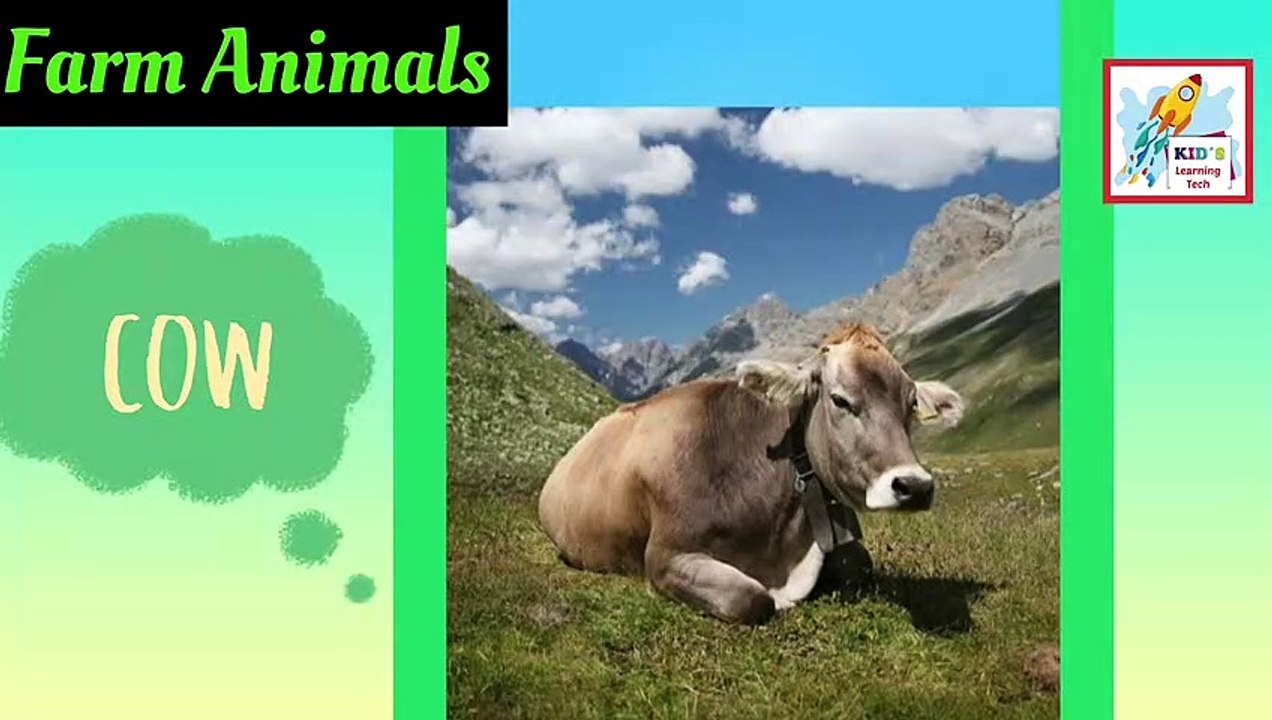 Learn Farms Animals | Farms Animals Names | Kids Learning Education