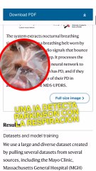 Una inteligencia artificial para detectar Parkinson con la respiración