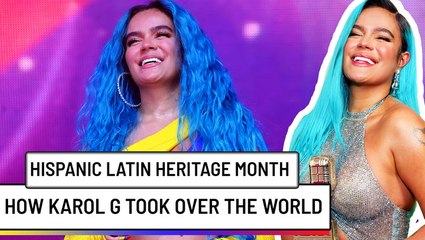 How Karol G Rose to The Top of the Charts & Became A Worldwide Superstar | Hispanic Heritage Month