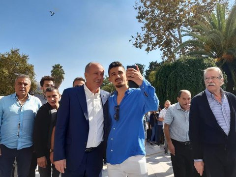 Muharrem İnce, vatandaş ve esnafla bir araya geldi