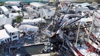 Video shows destruction left by Hurricane Ian in Florida _ USA TODAY