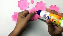 Beautiful paper flower wall hanging decoration ideas/diy wall hanging/paper crafts/wall mate/home de