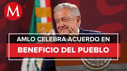 Acuerdo contra inflación es muy positivo; sigue abierto: AMLO