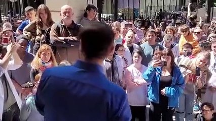 El video del vicerrector del colegio Mariano Acosta que se volvió viral