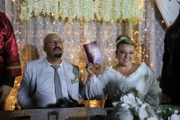 Muğla haber | Fethiye'de tanıştıkları "engelsiz kafe"de dünyaevine girdiler