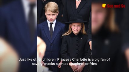 Kate Middleton reveals Princess Charlotte's surprising favorite snack