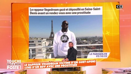 Le rappeur Vegedream victime d’un guet-apens lors d’un rendez-vous avec une prostituée