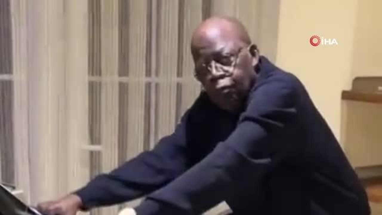 Nijerya Devlet Başkanı adayı Tinubu, sağlıklı olduğunu göstermek için spor yaptı
