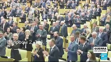 Rusia ratifica adhesión de regiones ucranianas de Donetsk, Lugansk, Jerson y Zaporizhia