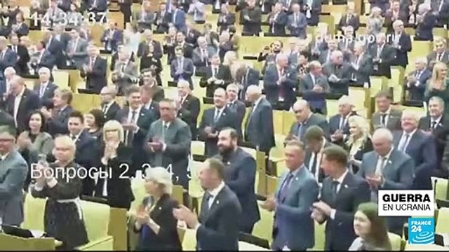 Rusia ratifica adhesión de regiones ucranianas de Donetsk, Lugansk, Jerson y Zaporizhia