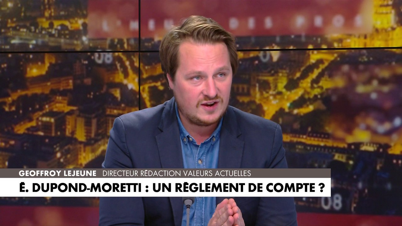 Geoffroy Lejeune : «Elle risque réussir son divorce elle, pour le coup», à propos du dépôt de plainte de l'épouse d'Adrien Quatennens