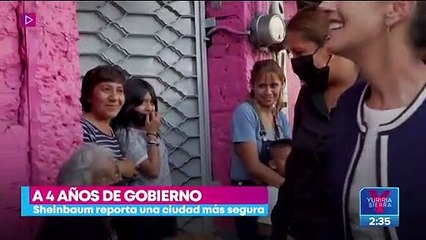 Claudia Sheinbaum rinde su cuarto informe de gobierno