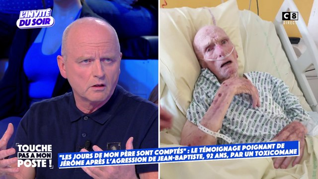 Le témoignage poignant de Jérôme après l'agression de Jean-Baptiste, 92 ans, par un toxicomane