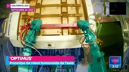 Tesla presenta a "Optimus", prototipo de robot humanoide